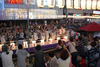 難波八阪神社夏祭り 船渡御